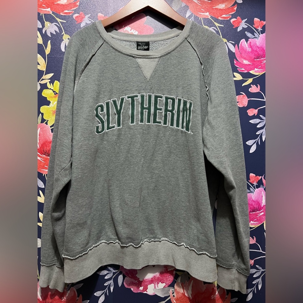 Harry Potter Slytherin Crewneck Sweater